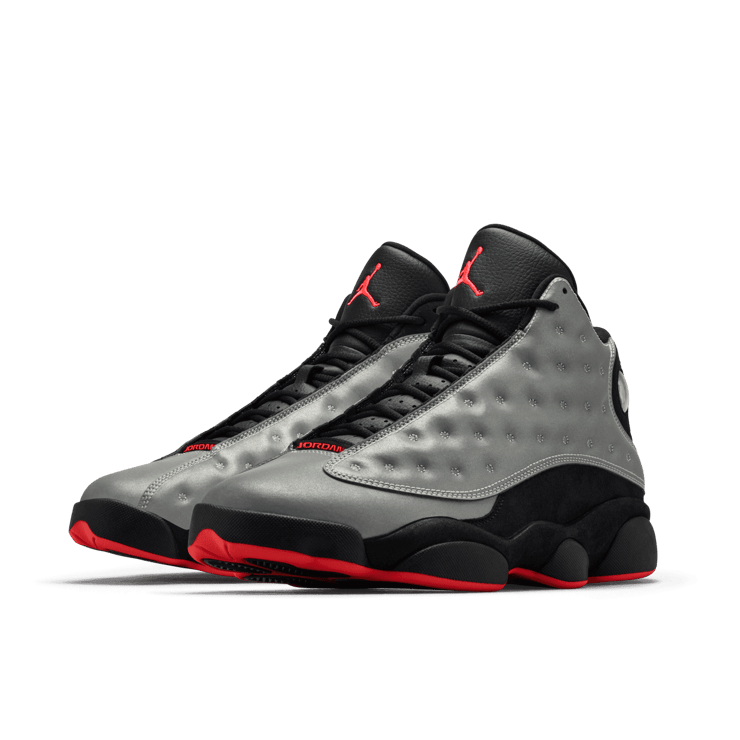 Air Jordan 13 Retro 3M Reflective Silver Angle 2