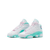 キッズスニーカー NIKE Air Jordan 13 Retro White Soar Green Pink (GS) SS 20 NIKE Air Jordan 13 Retro White Soar Green Pink (GS) SS 20