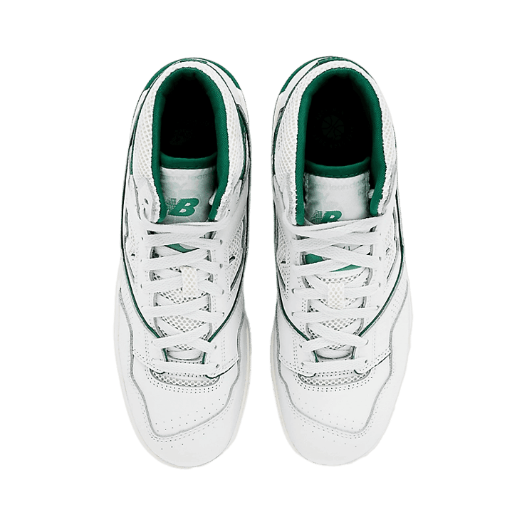 New Balance 650R Aime Leon Dore White Pine Green Angle 1