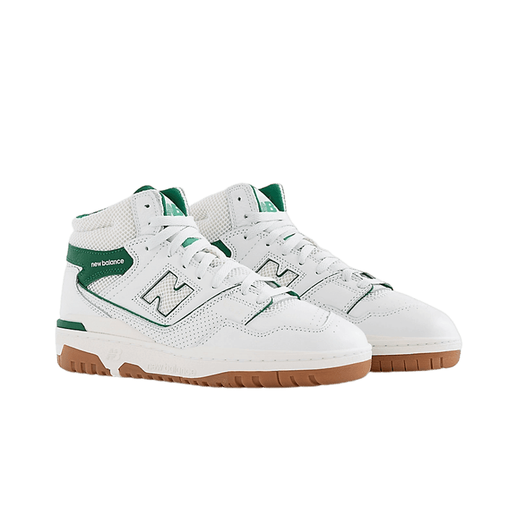 New Balance 650R Aime Leon Dore White Pine Green Angle 2