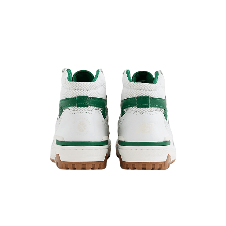 New Balance 650R Aime Leon Dore White Pine Green Angle 4