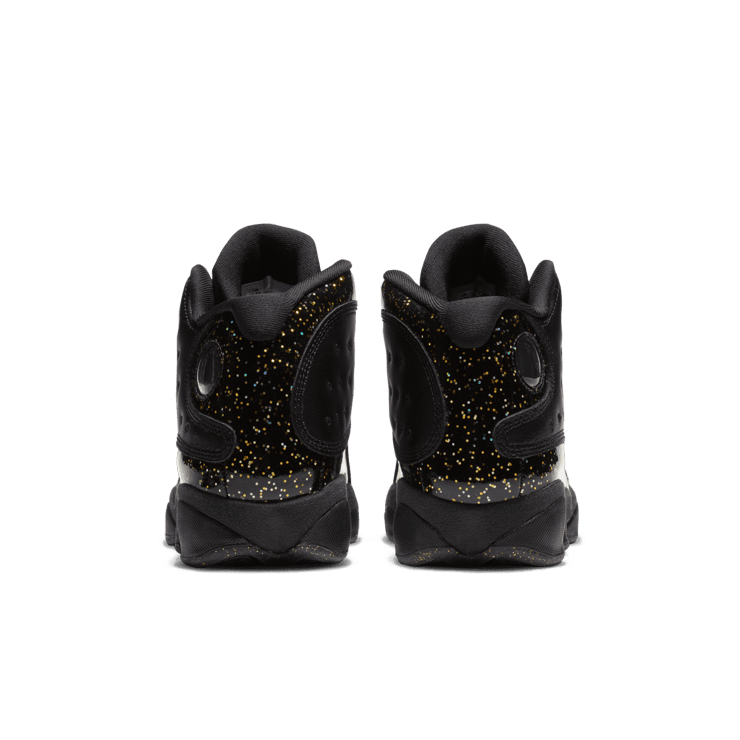 Jordan retro 13 black and gold on sale