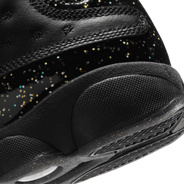 Air Jordan 13 Retro Black Metallic Gold (GS) Angle 5