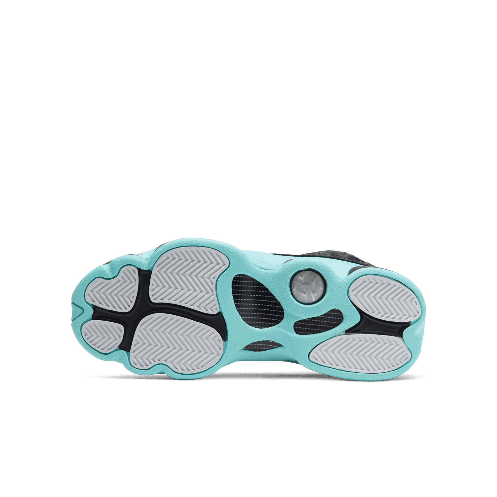 blue and green jordan 13