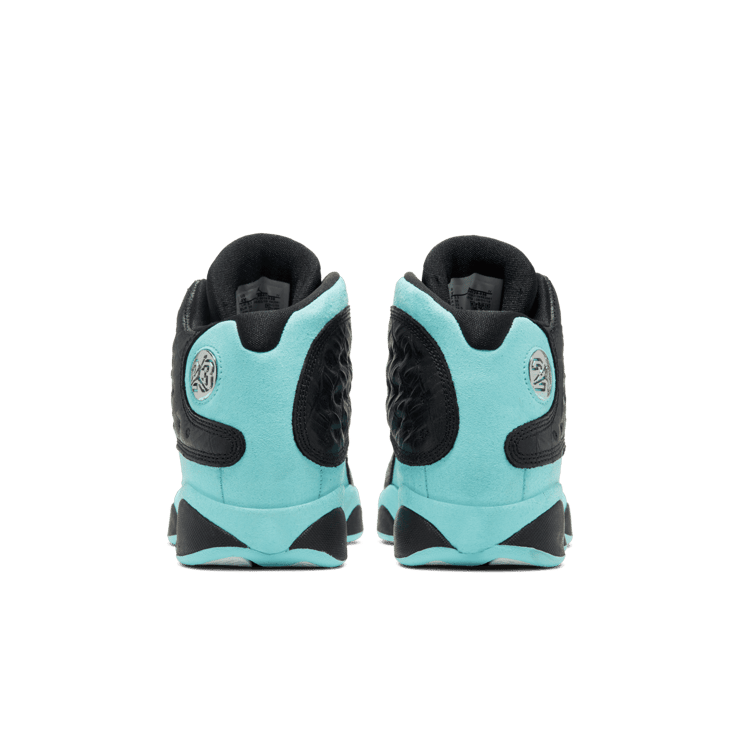 Jordan 13 Retro Black Island Green (GS) Angle 3