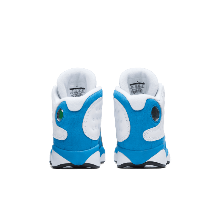 Air Jordan 13 Retro White Italy Blue (GS) Angle 3