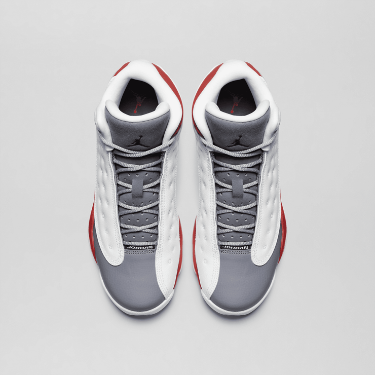 Grey Toe Air Jordan 13 White And Red Air Jordan 13 Retro Grey Toe