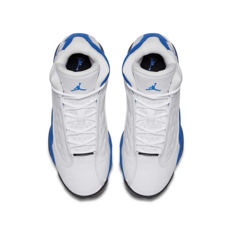 Air Jordan 13 Retro White Hyper Royal Black (GS) Angle 1
