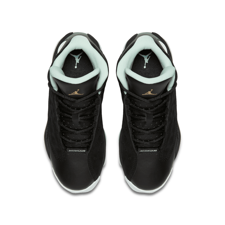Air Jordan 13 Retro Black Mint Foam (GS) Angle 1