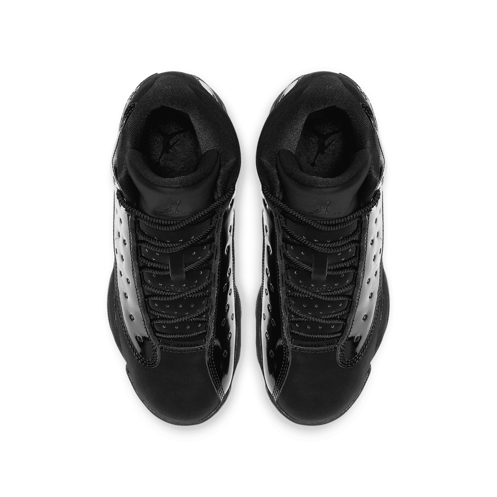 retro 13 black cap and gown