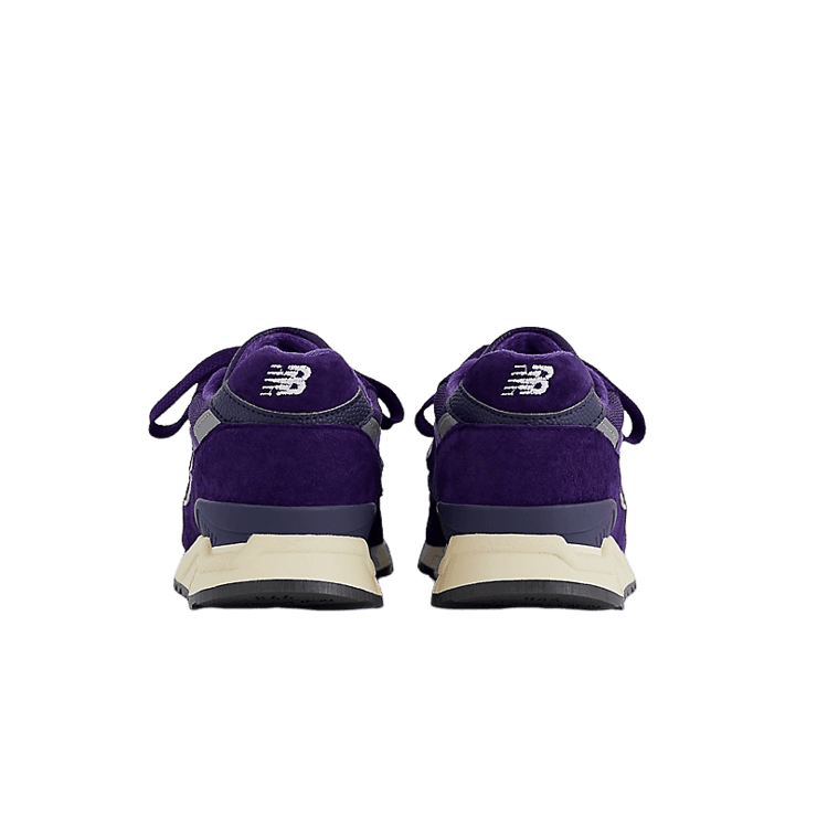 New Balance 998 Made In USA By Teddy Santis Plum Purple Angle 1