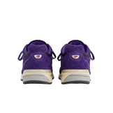 New Balance 990v4 Made In USA By Teddy Santis Purple Suede Angle 1