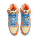 Nike Dunk High 1985 Acid Wash Orange Angle 1