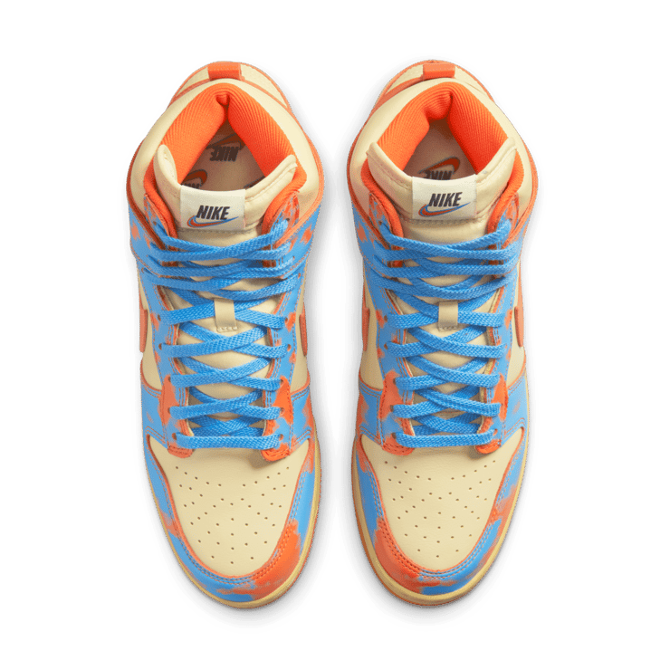 Nike Dunk High 1985 Acid Wash Orange Angle 1