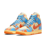 Nike Dunk High 1985 Acid Wash Orange Angle 2