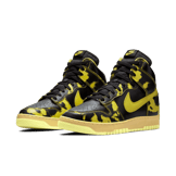 Nike Dunk High 1985 Acid Wash Yellow Angle 2