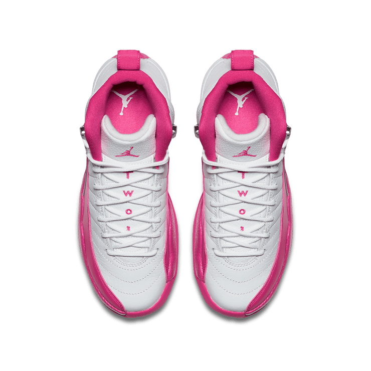 Air Jordan 12 Retro Dynamic Pink (GS) Angle 1