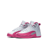Air Jordan 12 Retro Dynamic Pink (GS) Angle 2
