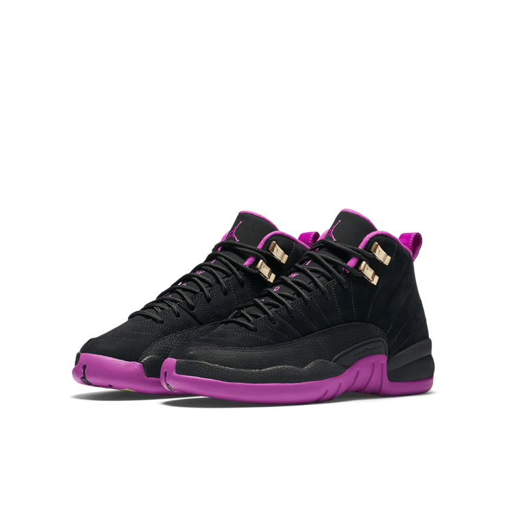 Air Jordan 12 Retro Hyper Violet (GS) Angle 2