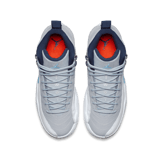 Air Jordan 12 Retro Grey University Blue (GS) Angle 1