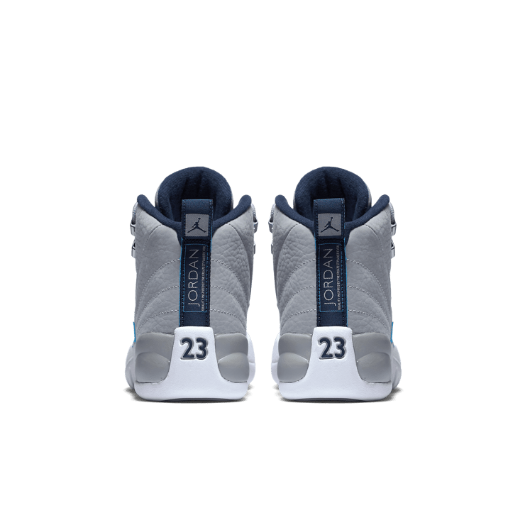 Air Jordan 12 Retro Grey University Blue (GS) Angle 3