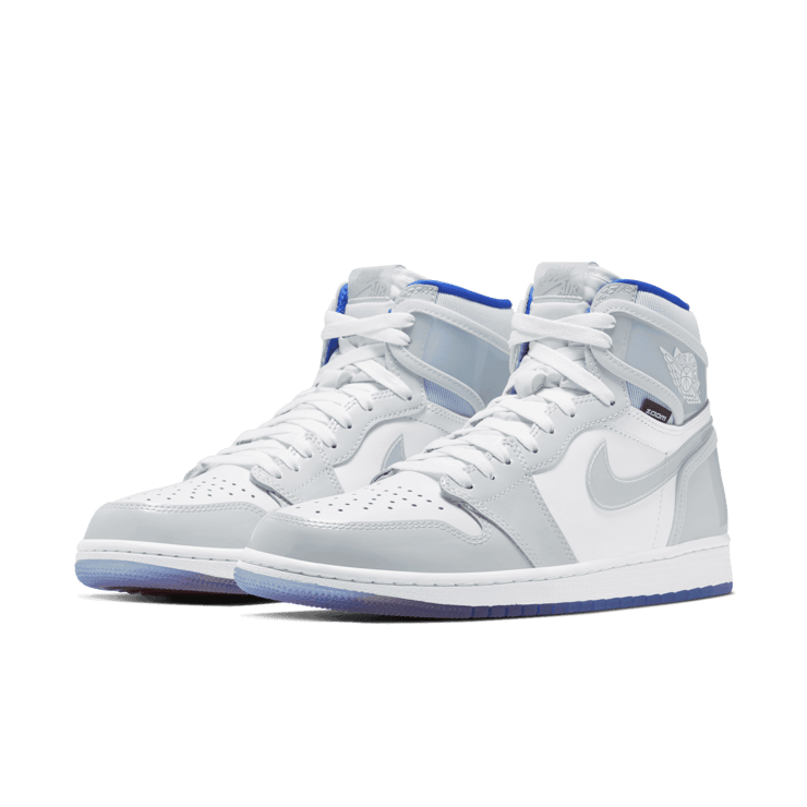Nike air jordan 1 high zoom white racer blue clearance