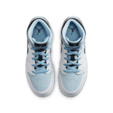 Air Jordan 1 Mid SE Ice Blue (2023) (GS) Angle 1