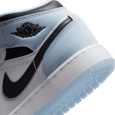 Air Jordan 1 Mid SE Ice Blue (2023) (GS) Angle 5