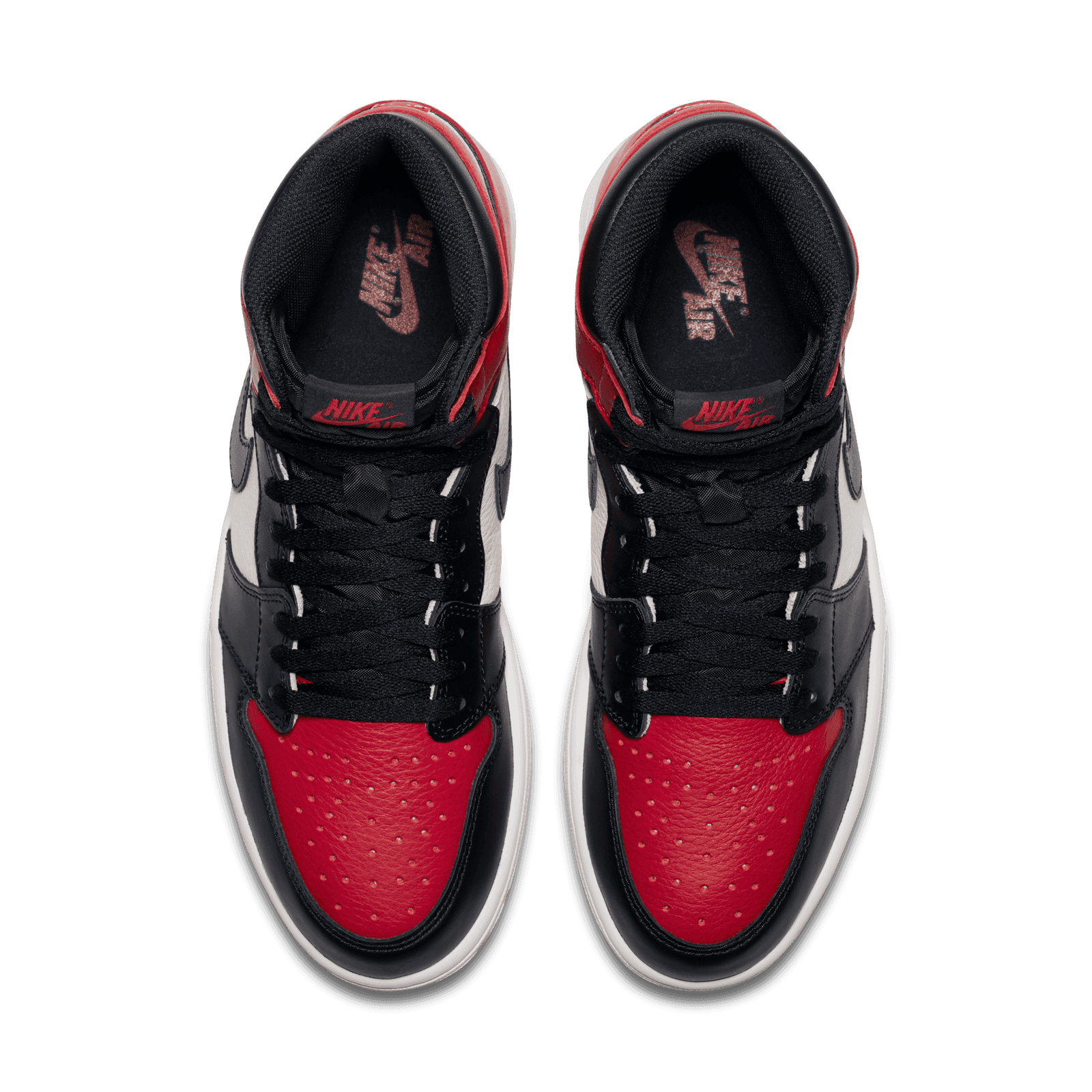 air jordan 1 high bred toe
