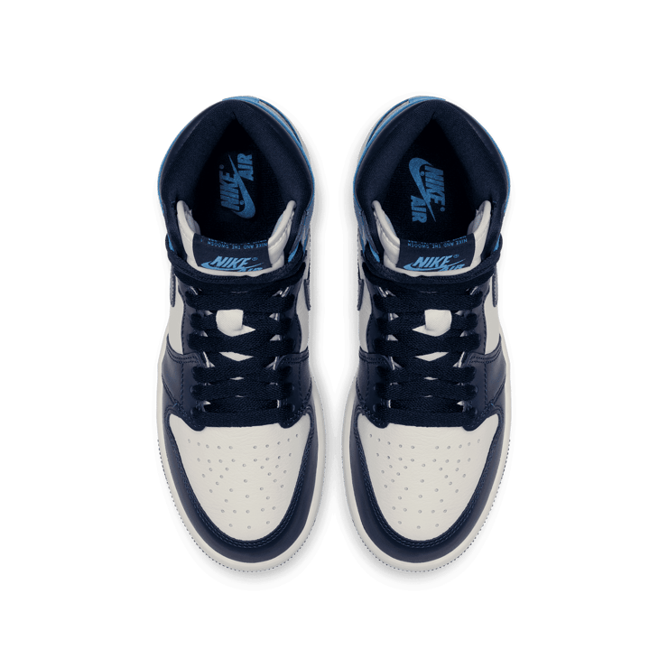 Air Jordan 1 Retro High Obsidian UNC (GS) Angle 1