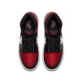 Air Jordan 1 Retro High Bred Toe (GS) Angle 1