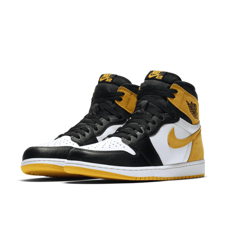 Air Jordan 1 Retro High Yellow Ochre Angle 2