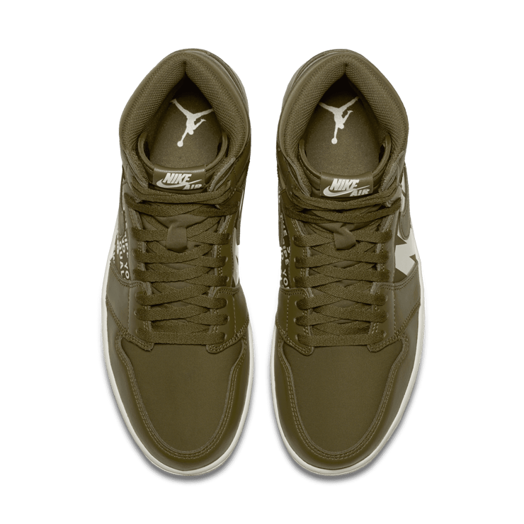 Air Jordan 1 Retro High Olive Canvas Angle 1