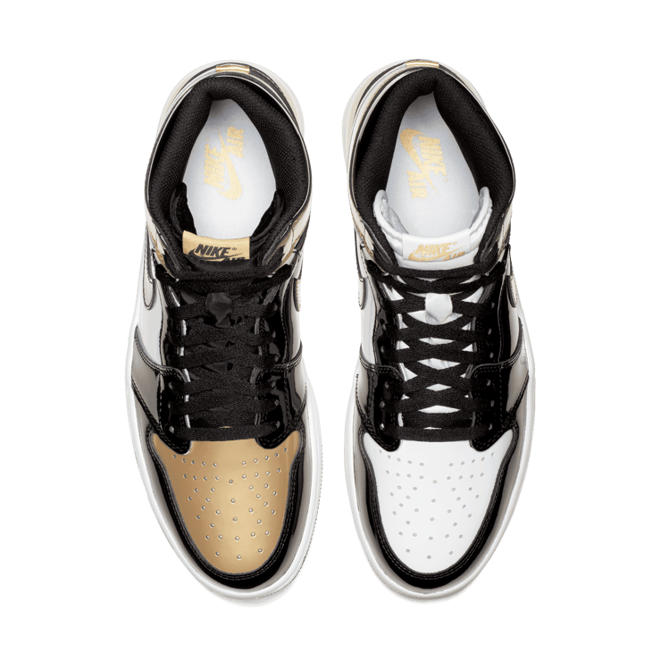 Air Jordan 1 Retro High Gold Top 3 Angle 1