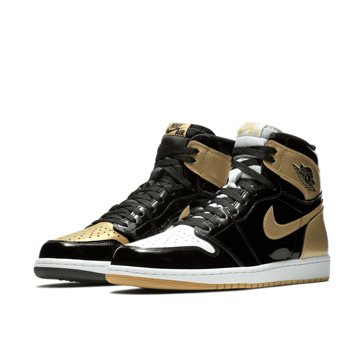 Air Jordan 1 Retro High Gold Top 3 Angle 2