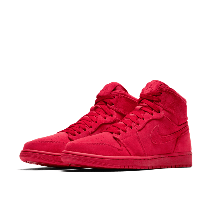 Air Jordan 1 Retro Red Suede Angle 2