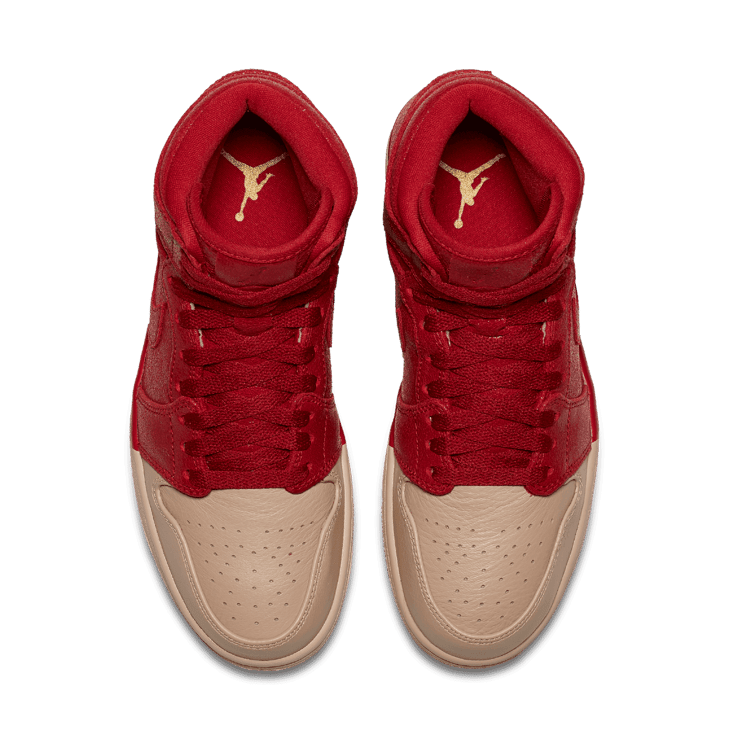 Air Jordan 1 Retro High Dip-Toe Red (W) Angle 1