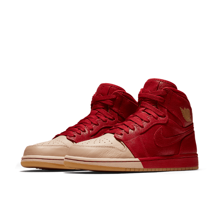 スニーカー Nike Air Jordan 1 Retro High Dip-Toe Red (W) Air Jordan 1 Retro High Dip-Toe Red (W) - AH7389-607
