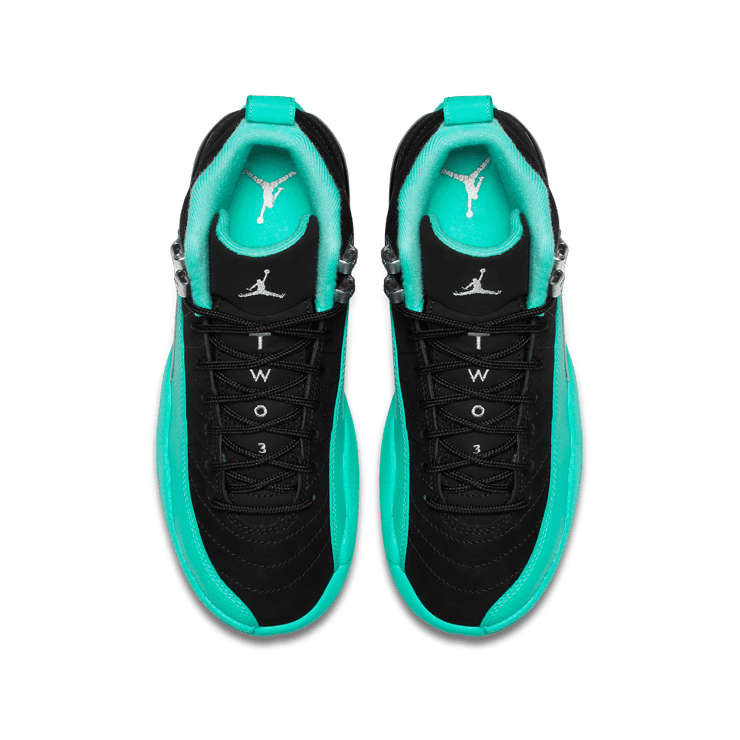 Air Jordan 12 Retro Hyper Jade (GS) Angle 1