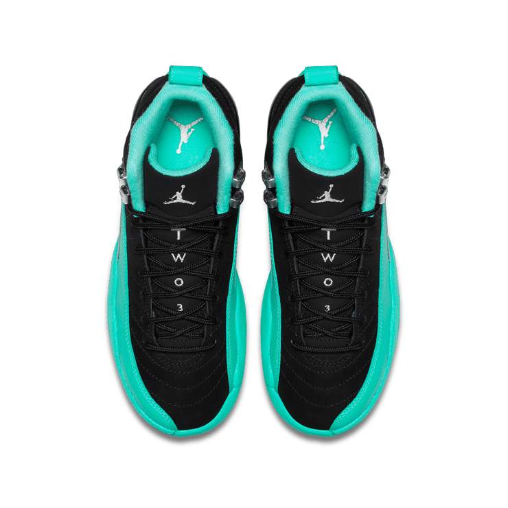 Air Jordan 12 Retro Hyper Jade (GS) Angle 1