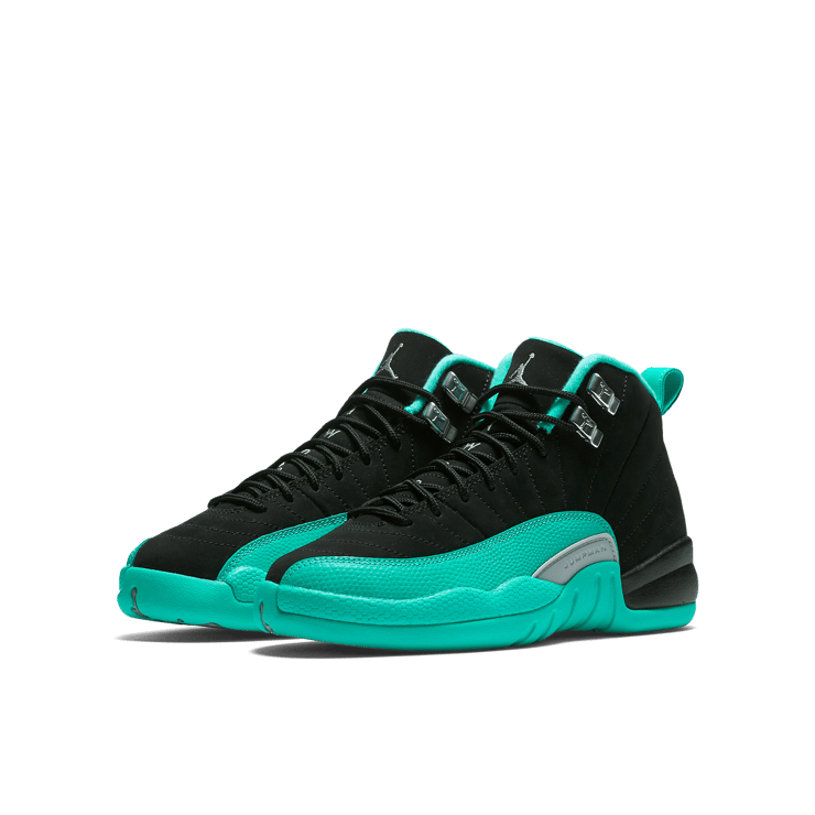 Air Jordan 12 Retro Hyper Jade (GS) Angle 2