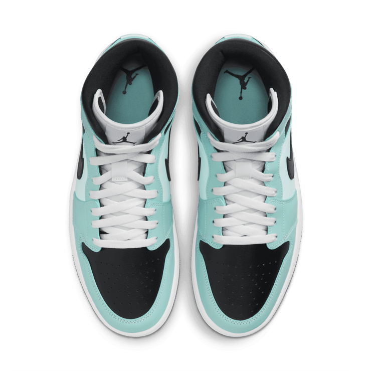 Jordan 1 Mid Aqua Blue Tint (W) Angle 1