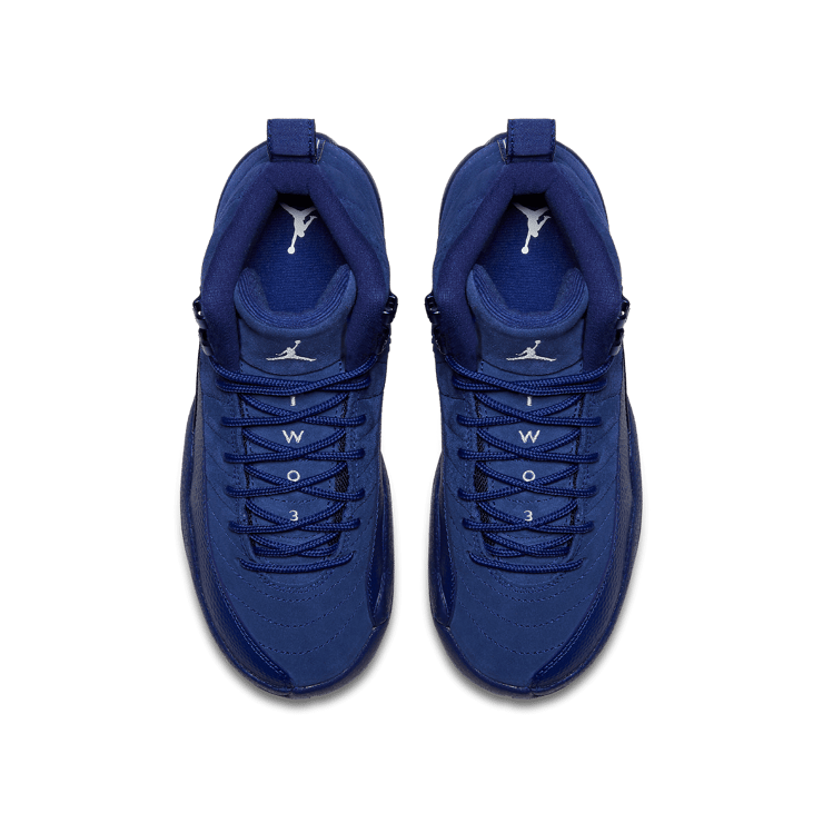 Air Jordan 12 Retro Deep Royal Blue (GS) Angle 1