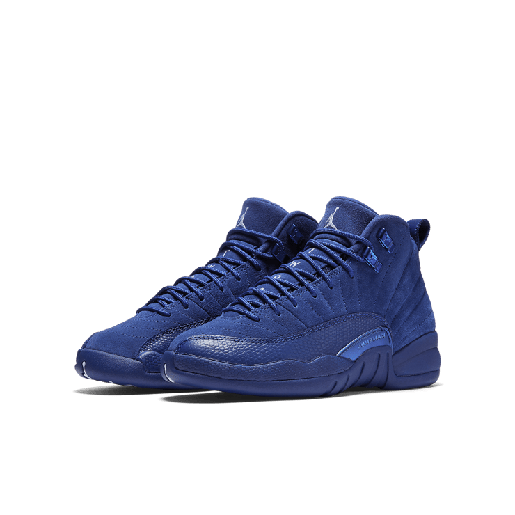 Air Jordan 12 Retro Deep Royal Blue (GS) Angle 2