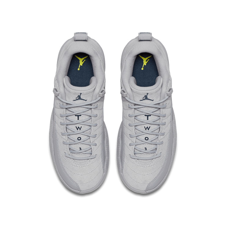 Air Jordan 12 Retro Low Wolf Grey (GS) Angle 1