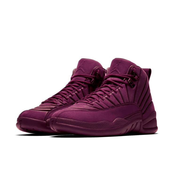 Air Jordan 12 Retro PSNY Bordeaux Angle 2