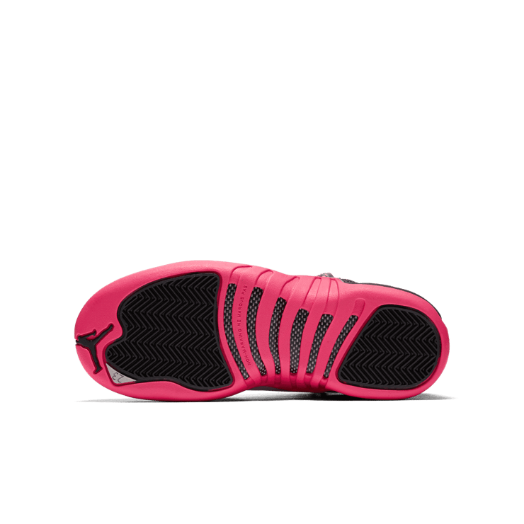 Air Jordan 12 Retro Black Deadly Pink (GS) Angle 0