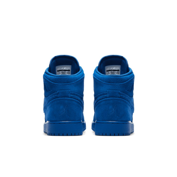 Air Jordan 1 Retro Blue Suede (GS) Angle 3