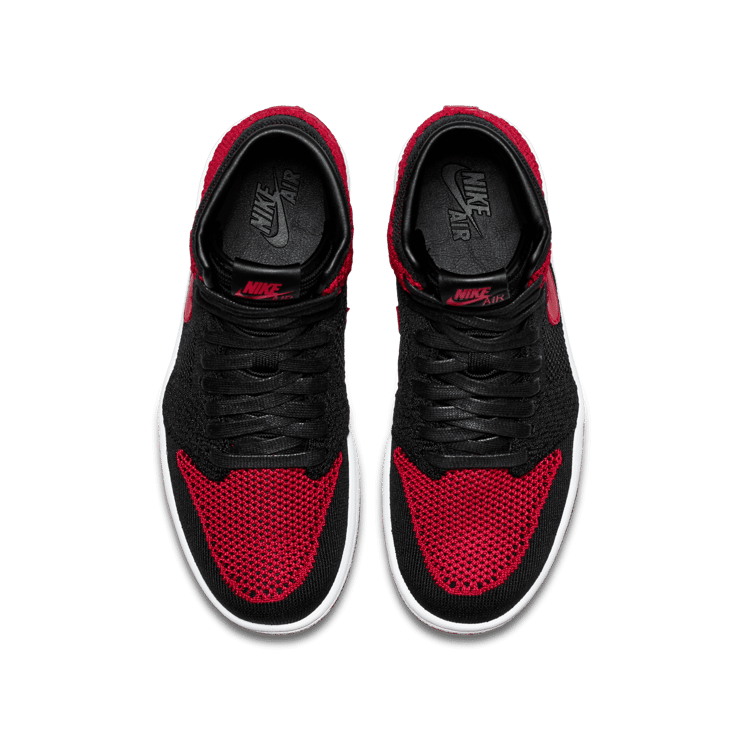 Air Jordan 1 Retro High Flyknit Bred (GS) Angle 1