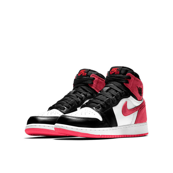 Air Jordan 1 Retro High Track Red (GS) Angle 2